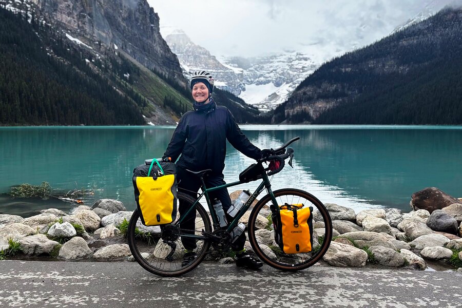Lake Louise by bike, Canada, 2026